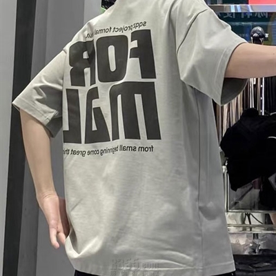 市场上装-T恤-休闲T恤