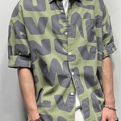 市场上装-衬衫-休闲衬衫