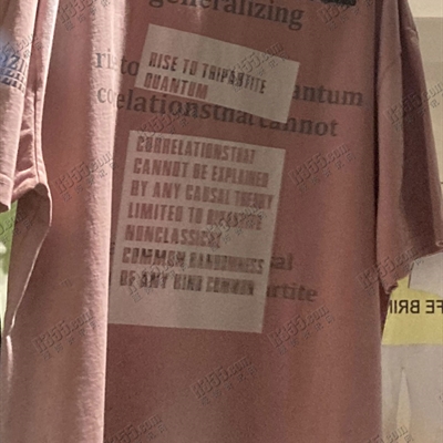 市场上装-T恤-休闲T恤【实拍】