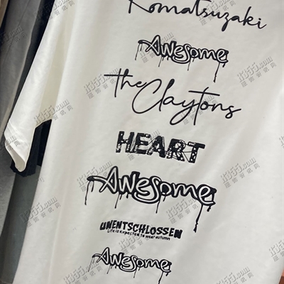 市场上装-T恤-休闲T恤【实拍】