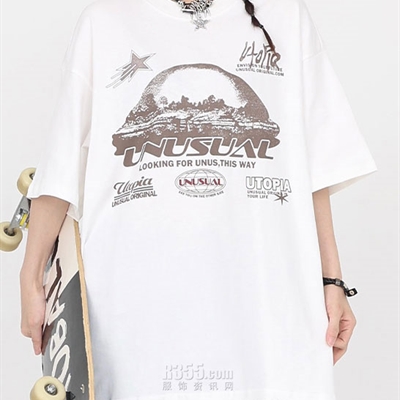 市场上装-T恤-电商T恤