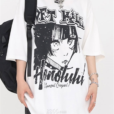 市场上装-T恤-电商T恤