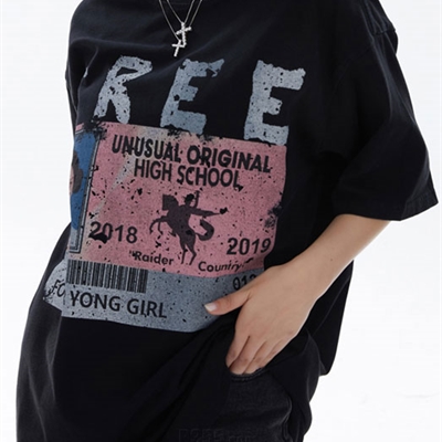 市场上装-T恤-电商T恤