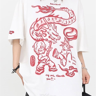 市场上装-T恤-电商T恤