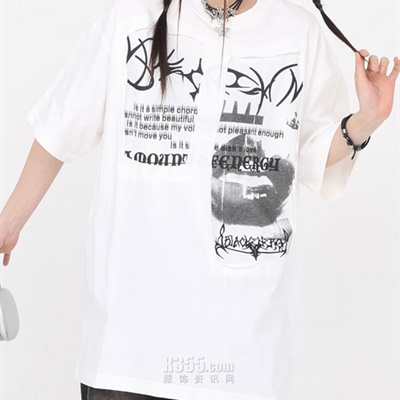 市场上装-T恤-电商T恤