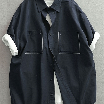 市场上装-衬衫-休闲衬衫