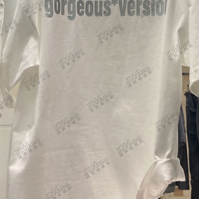 市场上装-T恤-休闲T恤【实拍】