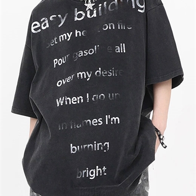 市场上装-T恤-电商T恤