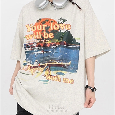 市场上装-T恤-电商T恤