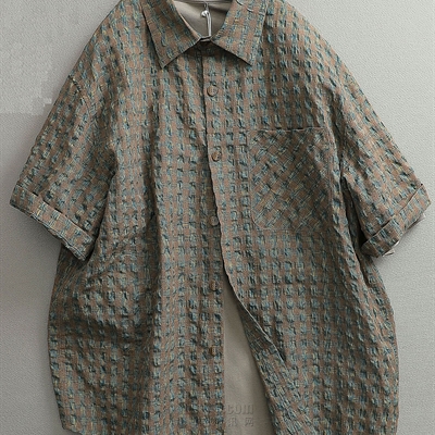 市场上装-衬衫-休闲衬衫