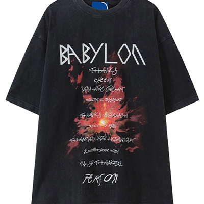 市场上装-T恤-电商T恤