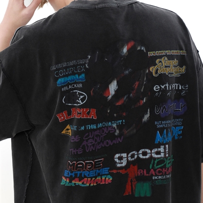 市场上装-T恤-电商T恤