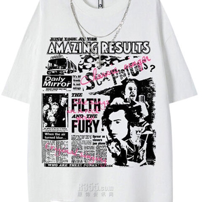 市场上装-T恤-电商T恤