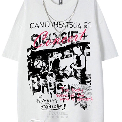 市场上装-T恤-电商T恤