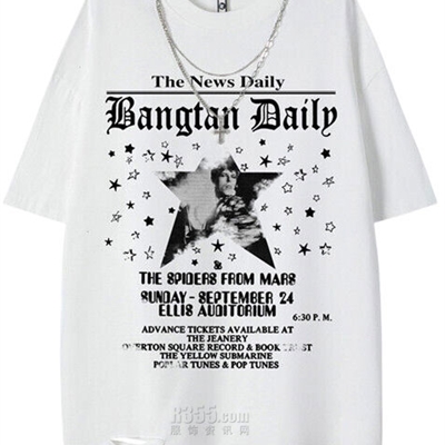 市场上装-T恤-电商T恤