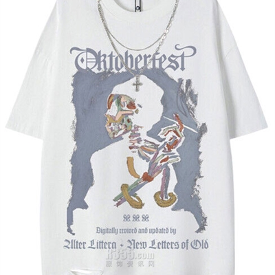 市场上装-T恤-电商T恤