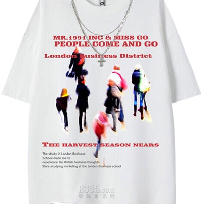 市场上装-T恤-电商T恤