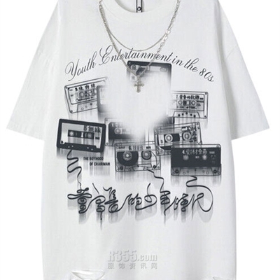 市场上装-T恤-电商T恤