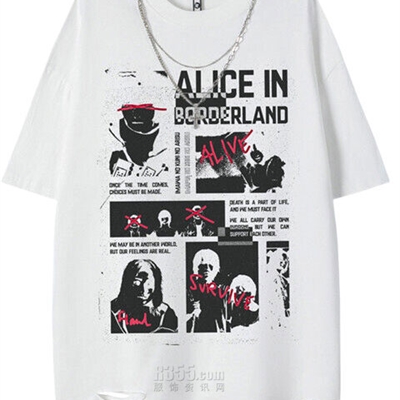 市场上装-T恤-电商T恤