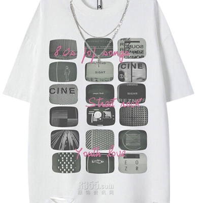 市场上装-T恤-电商T恤