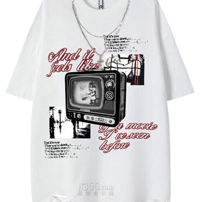 市场上装-T恤-电商T恤