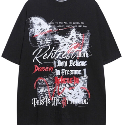 市场上装-T恤-电商T恤