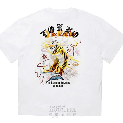 商场品牌-短袖-T恤