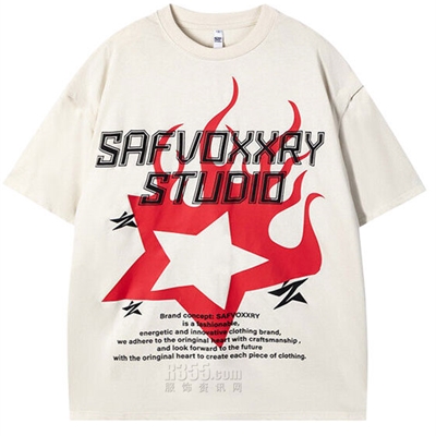 市场上装-T恤-电商T恤