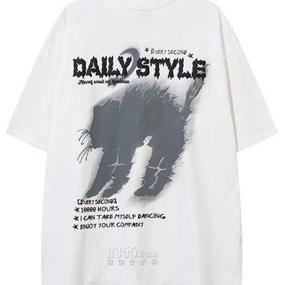 市场上装-T恤-电商T恤