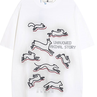 市场上装-T恤-电商T恤