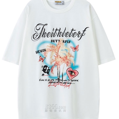 市场上装-T恤-电商T恤