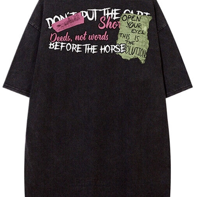 市场上装-T恤-电商T恤