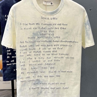 市场上装-T恤-休闲T恤