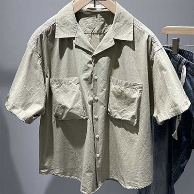市场上装-衬衫-休闲衬衫