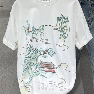 市场上装-T恤-休闲T恤