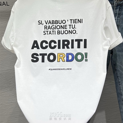 市场上装-T恤-休闲T恤