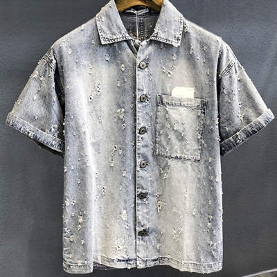 市场上装-衬衫-休闲衬衫