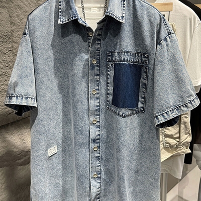 市场上装-衬衫-休闲衬衫