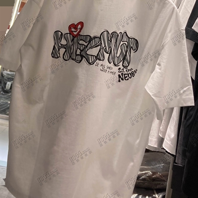 市场上装-T恤-休闲T恤【实拍】