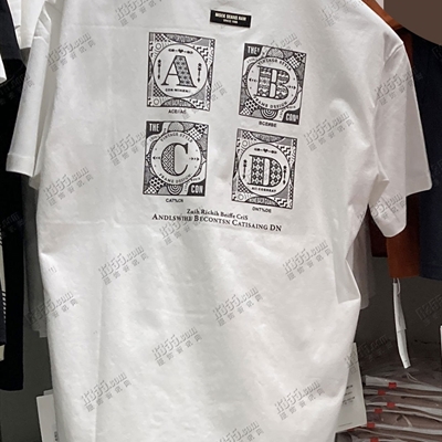 市场上装-T恤-休闲T恤【实拍】