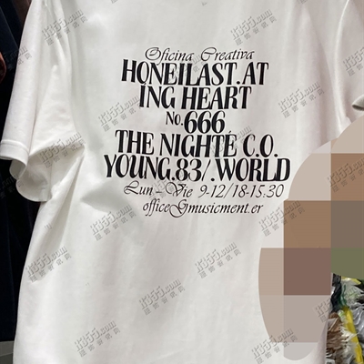 市场上装-T恤-休闲T恤【实拍】