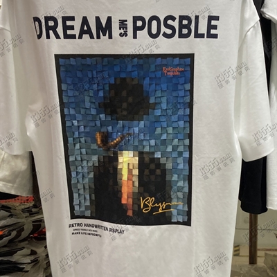 市场上装-T恤-休闲T恤【实拍】