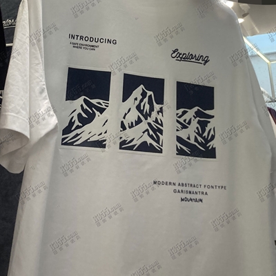 市场上装-T恤-休闲T恤【实拍】