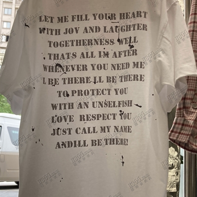 市场上装-T恤-休闲T恤【实拍】