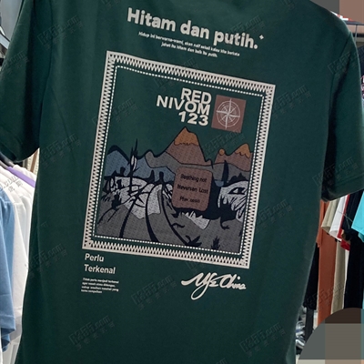 市场上装-T恤-休闲T恤【实拍】