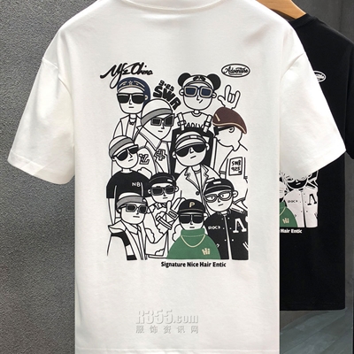 市场上装-T恤-休闲T恤