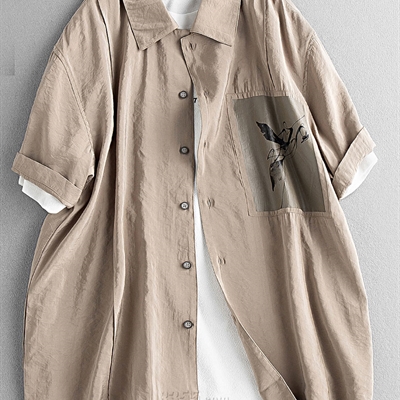 市场上装-衬衫-休闲衬衫