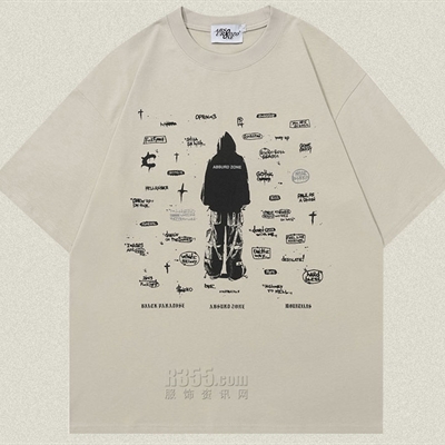 市场上装-T恤-电商T恤