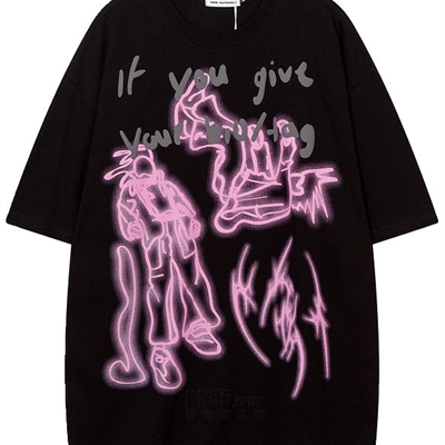 市场上装-T恤-电商T恤