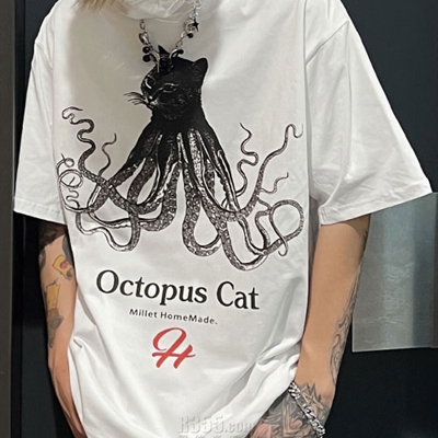 市场上装-T恤-电商T恤